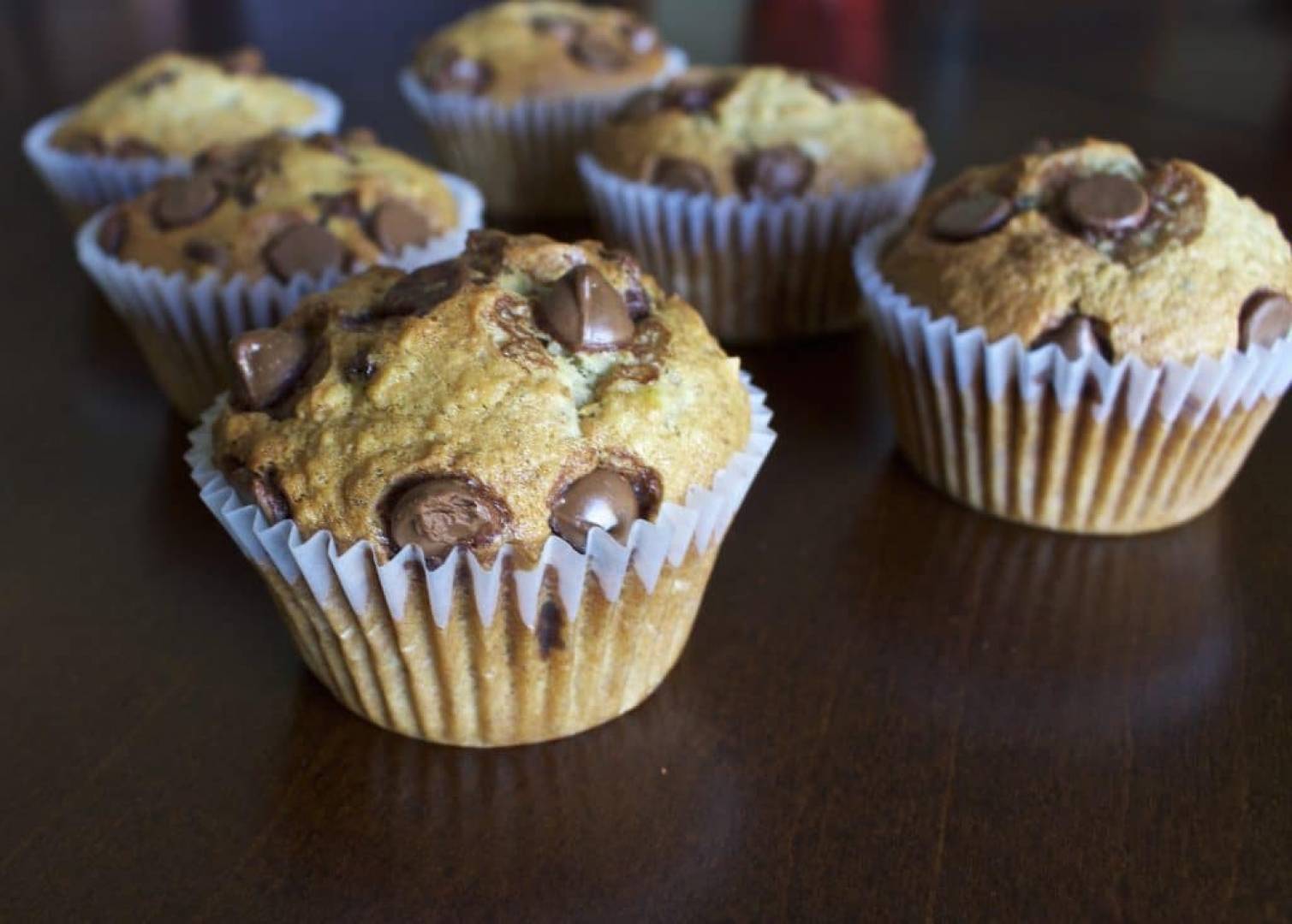 Banana Chocolate  Chip Muffin Four Pack