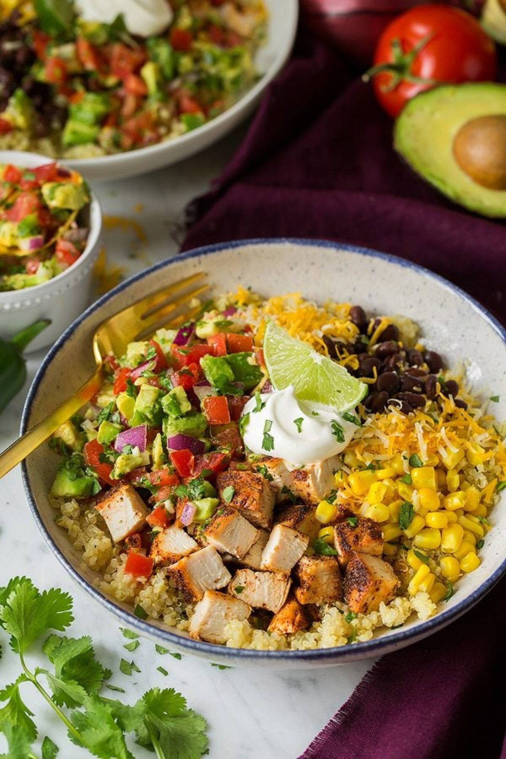 Baja Grain Bowl with Chicken